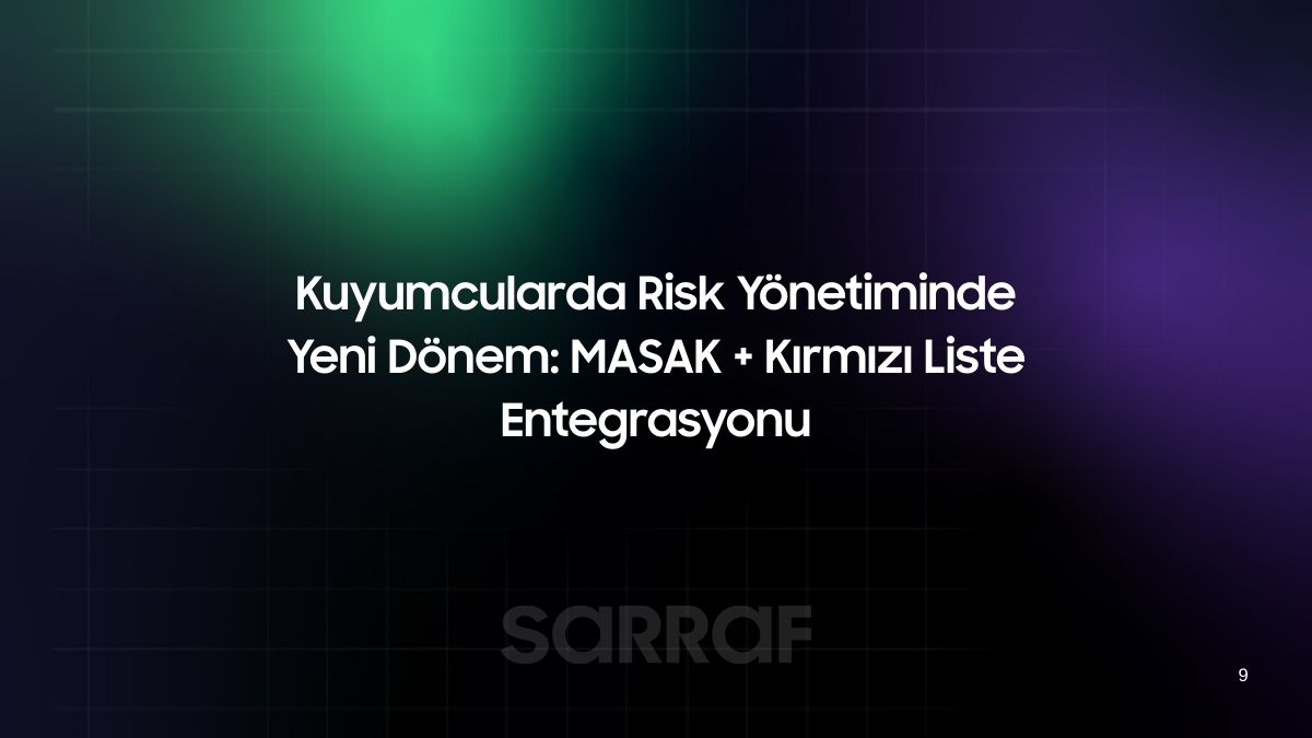 Kuyumcularda Risk Yönetiminde Yeni Dönem: MASAK + Kırmızı Liste Entegrasyonu
