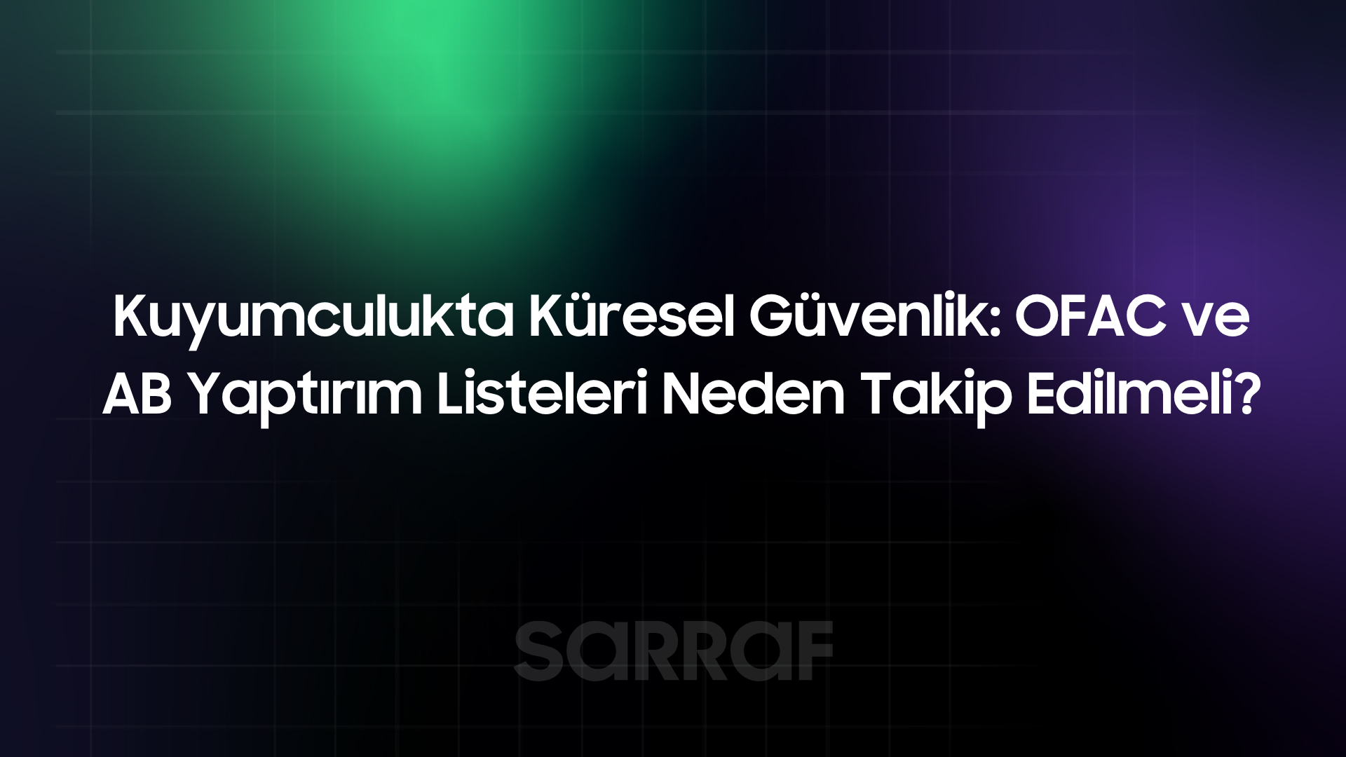 Kuyumculukta Küresel Güvenlik: OFAC ve AB Yaptırım Listeleri Neden Takip Edilmeli?